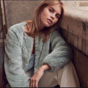 Sezane Lio jacket - Celadon